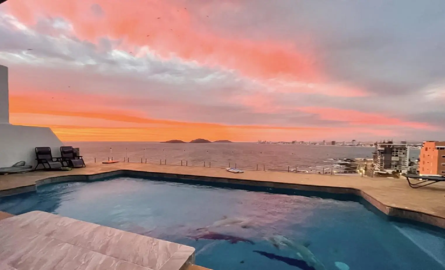 Luxury Oceanview Residence with Panoramic Mazatlán Coastline & City Views